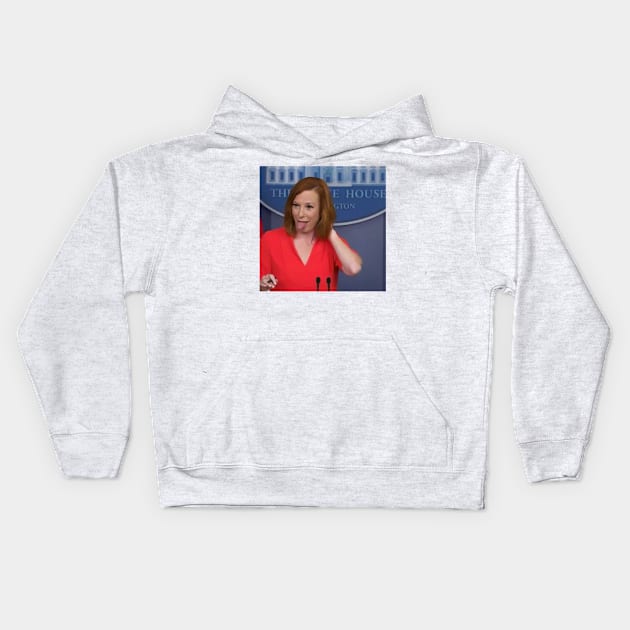 Jen Psaki vs. Fly Kids Hoodie by GrellenDraws